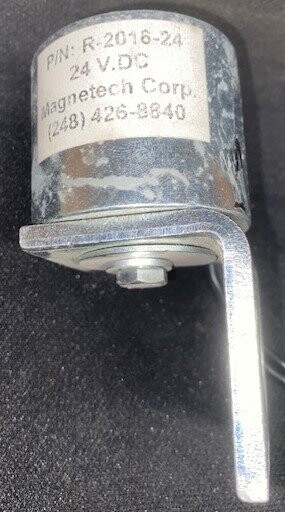 Magnetech Corp R-2016-24 Round 24VDC Electromagnet