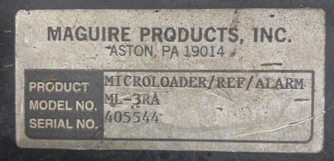 Maguire ML-3RA Micro Loader Controller with Alarm - Image 3