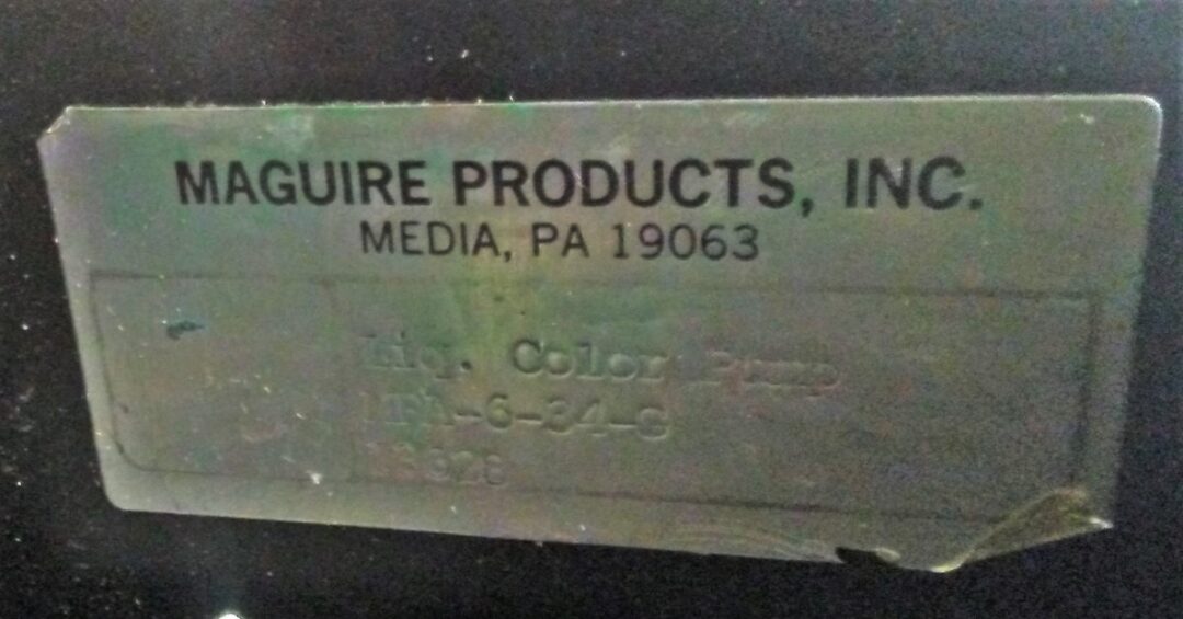 Maguire MPA-6-34-G Liquid Color Pump Controller - Image 3