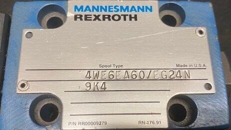 Mannesmann-Rexroth 4WE6EA60/EG24N9K4 Hydraulic Valve - Image 3