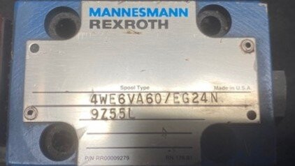 Mannesmann-Rexroth 4WE6VA60/EG24N9Z55L Hydraulic Valve - Image 3