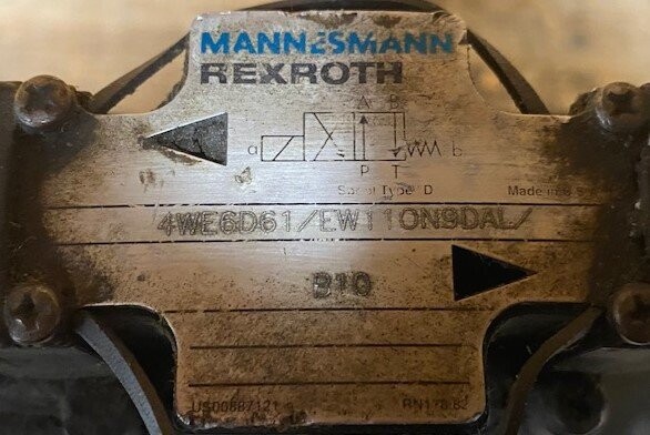 Mannesmann-Rexroth 4WEH22D74/6EW110N9ETDAL Directional Valve - Image 3