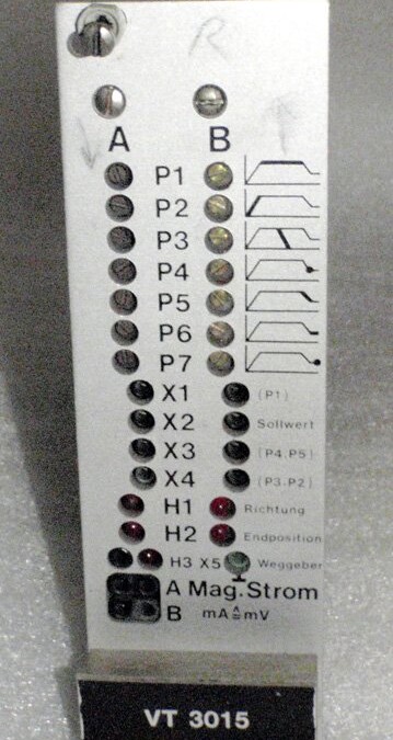 Mannesmann-Rexroth VT-3015 Valve Driver Amplifier Card