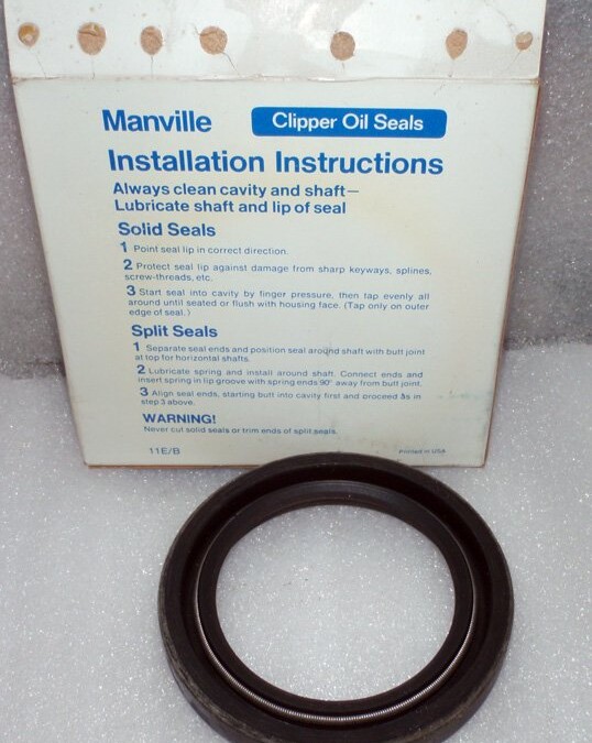 Manville 0250-10121-LUP Clipper Oil Seal