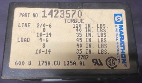 Marathon 1423570 Power Distribution Block - Image 2