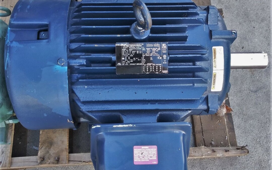Marathon JVF284TTFPA4026BBL Blue Chip 25 HP AC Motor