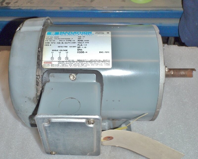 Marathon 4VL56T34F5335D P 1 HP Motor