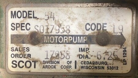 Marathon M309 VVD145TTDR5352AA 2-HP Motor - Image 3