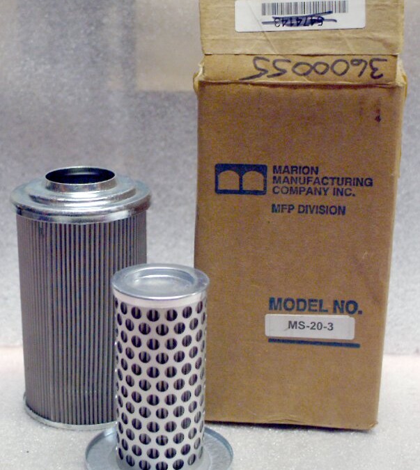 Marion Manufacturing MS-20-3 Oil Filter