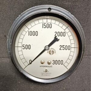 Marsh Instruments H1878 Hydraulic Gauge