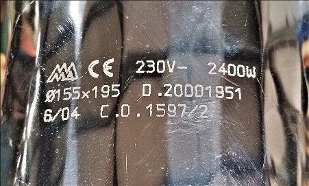 Master Watt D.200001951 Heater Band - Image 2