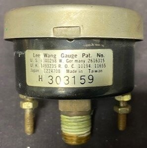 McDaniel Controls Unknown Model Little John Single Manfold Gauge - Image 2