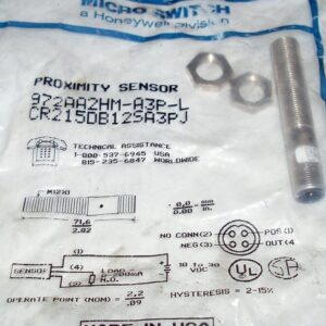 Micro Switch 972AA2HM-A3P-L CR215DB12SA3PJ Proximity Sensor
