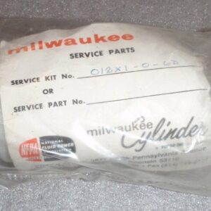 Milwaukee Cylinder 012X1-0-6D Service Parts Kit