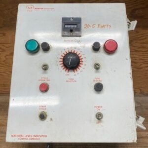 Monitor Manufacturing 6-8151 Material Level Indicator Control Console