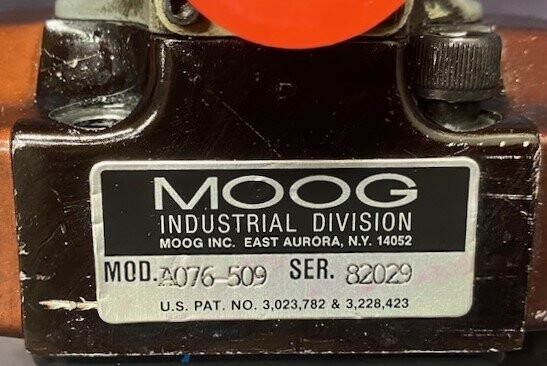 Moog A076-509 Servo Valve - Image 4