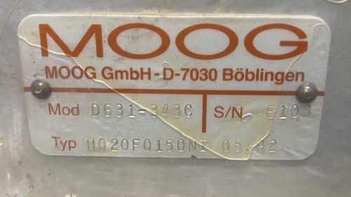 Moog D631-343C Servo Valve - Image 2
