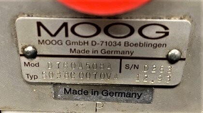 Moog D760A508A Servo Valve - Image 2