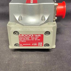 moog electro hydraulic servo vale