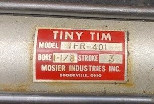 Mosier TFR-401 Tiny Tim Pneumatic Solenoid Cylinder - Image 2