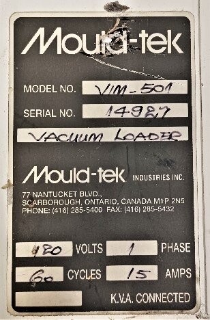 Mould-Tek VIM-501 Vacuum Loader Controller - Image 2