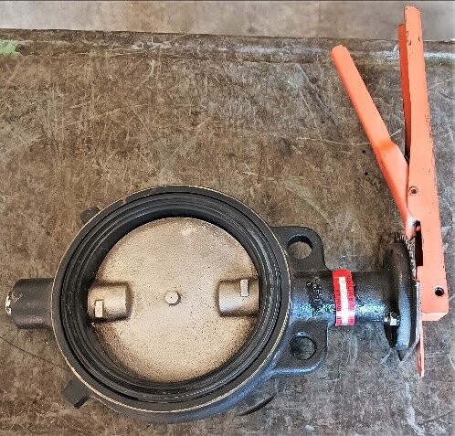 Mueller Steam Specialty 55-AN16-1 Cast Iron Butterfly Valve