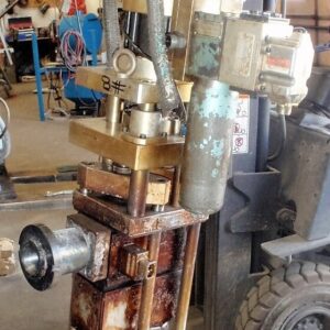 W. Mueller S2135-100T-PE  2x100mm Inline Processing Head