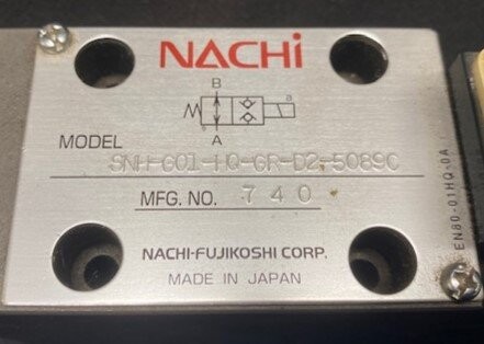 Nachi SNH-G01-HQ-GR-D2-5089C Solenoid Valve - Image 3