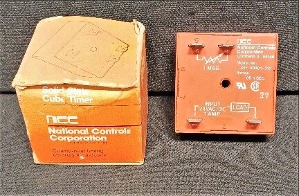 NCC Q1F-00001-317 Solid State Cube Timer Relay