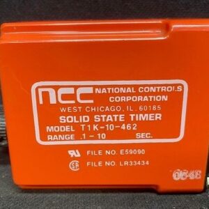 NCC T1K-10-462 Solid State Timer Relay