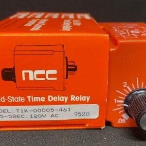 NCC T1K-5-461 Solid State Time Delay Relay