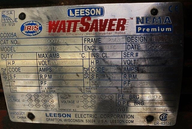 Nelmor G1215M1 20 HP Grinder - Image 4