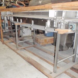 Nercon Unknown 3 lane, 12 ft. Stainless Steel Directional Conveyor