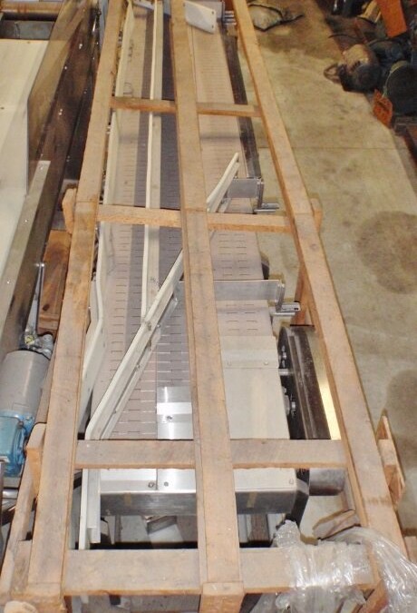 Nercon Unknown 3 lane, 12 ft. Stainless Steel Directional Conveyor - Image 2