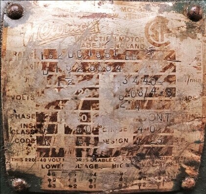 Newman D1525654 1.5 HP Motor - Image 2