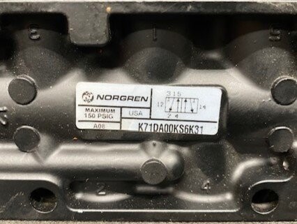 Norgren K71DA00KS6K31 Solenoid Pneumatic Valve - Image 3