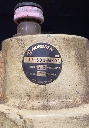 Norgren L17-800-MPDA Micro-Fog Airline Lubricator with Sight Glass - Image 2