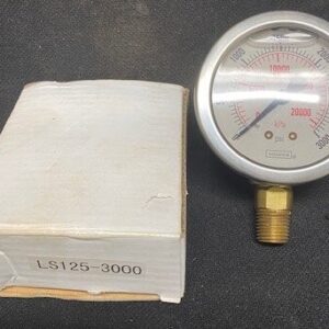 Noshok LS125-3000 Liquid Filled Pressure Gauge