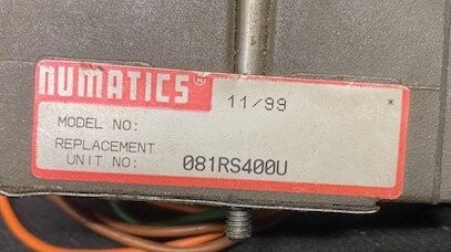 Numatics Repl# 081RS400U Pneumatic Regulator - Image 3