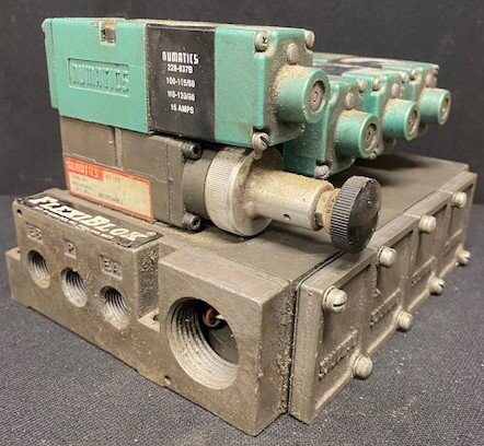 Numatics 081SA400K046T30/081RS400J Pneumatic Solenoid Valve Assembly