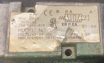 Numatics 081SA400M Pneumatic Solenoid Valve - Image 3