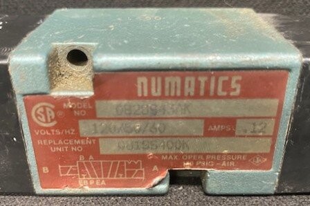 Numatics 082SS43AK Pneumatic Valve - Image 2