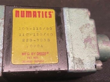 Numatics 082SS43CK Pneumatic Valve - Image 3