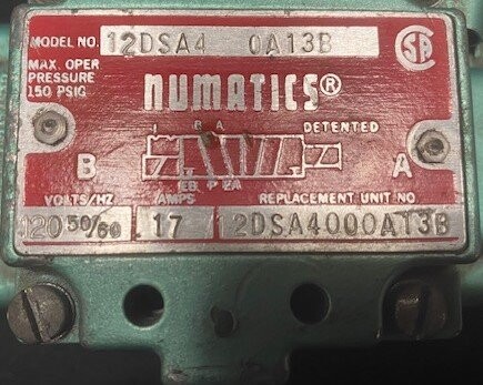 Numatics 12DSA40A13B Pneumatic Valve - Image 2