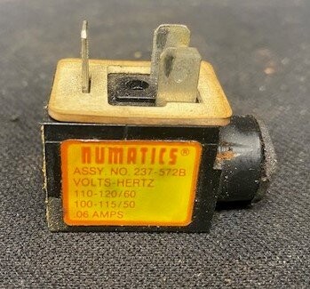 Numatics 237-572B Solenoid Coil - Image 2