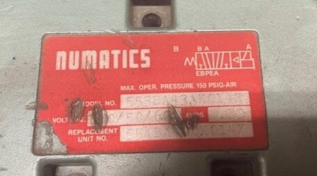 Numatics 553BA43AK014X Pneumatic Valve - Image 2