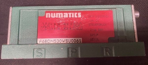 Numatics A68DM530WSU0061 Pneumatic Valve - Image 2