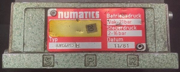 Numatics AV6DM51H Pneumatic Valve - Image 2