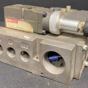 Numatics HH-3 Valve Manifold FlexiBlok Assembly with 081RS400J Pressure Regulator