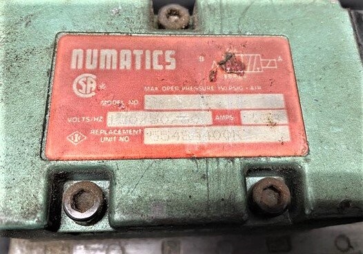 Numatics Repl# 554SA400K Pneumatic Valve - Image 2
